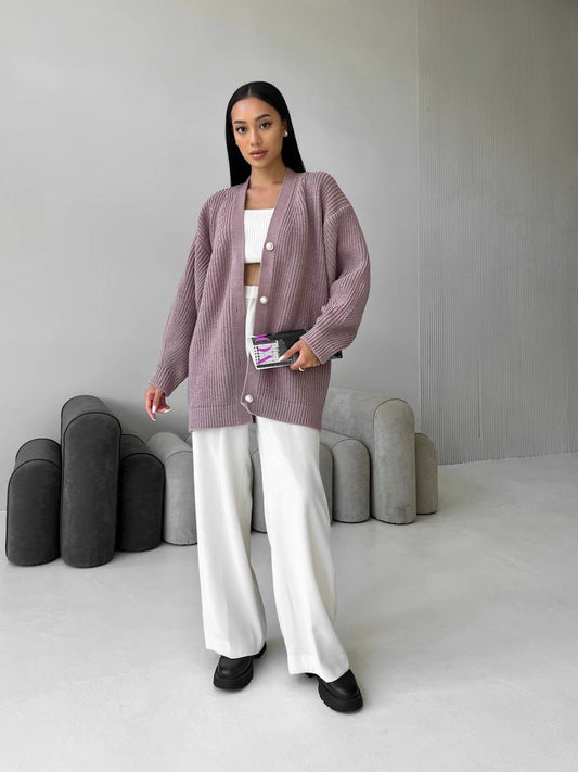 Stylish and cozy wool Cardigan